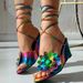 Women's Shoes For Spring And Summer New High Top Denim Shoes, Skull Lace Up Women's Shoes, Wenzhou Canvas Shoes For Women_ecoleips.com