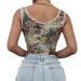 Summer Women's Sexy Camisole Top Fitted Waist Cinching Backless Tank Hot Girls_ecoleips.com