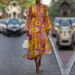 Women's V-Neck Dress Summer Fashion Floral Puff Sleeve Dress_ecoleips.com
