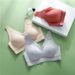 girl Fixed Cup Seamless One-Piece For Women, Push-Up Sexy Sports Wireless Bra, Comfortable Vest Style Bra_ecoleips.com