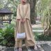 2025 Muslim Two-Piece Women's Clothing Solid Color Spring And Autumn Long Pullover Loose Plus Size Set_ecoleips.com