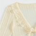 Women's Clothing Solid Color Mesh Long Sleeved Cover Up Swimsuit Beach Bikini Split Swimsuit Female Four Piece Set_ecoleips.com