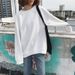 European Korean Style Spring Autumn Thin Sweatshirt For Women, Round Neck, Trendy Student Couple And Best Friend Outfit,_ecoleips.com
