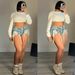 Women's Clothing High Waist Jeans Summer Street Fashion Hot Girl Drawstring Shorts_ecoleips.com