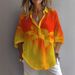 Women's Clothing New Fashion Digital Printing Long Sleeve Shirt_ecoleips.com