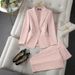 Women's Clothing Women's Professional Two Piece Suit Set Elegant Sophisticated Business Casual Blazer Slim Fit Perfect For Autumn_ecoleips.com
