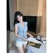 Gentle Style Knitted Camisole For Women, New Summer Model With Ruffles, Niche Design, Slimming, Versatile, Age-reducing_ecoleips.com