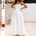 Women's Clothing Holiday Leisure Style Solid Color Small Sling Dress_ecoleips.com