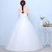 Wedding Dress 2025 New Korean Style Off-Shoulder Floor-Length Puffy Skirt Plus Size Slimming Spring Bridal Gown_ecoleips.com