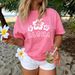 2026 New Summer Women's Round Neck Short Sleeve Printed Comfortable Casual T Shirt Top_ecoleips.com