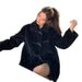 Imitation Lamb Coat 2025 New Autumn And Winter Women's Clothing Horn Buckle Medium And Long Black Thickened Fur Coat_ecoleips.com