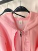 Women's Clothing High End Online Celebrity Sportswear , Spring And Autumn Casual Fashion, Pink Sweater, Two Pieces_ecoleips.com