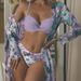 New Foreign Trade Three-Piece Set With Outer Cover European And American Women's Fashion Two-Piece Swimsuit_ecoleips.com