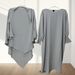 2025 New Loriya Dubai Turkey Solid Color Women's Fashion Two-Piece Set_ecoleips.com