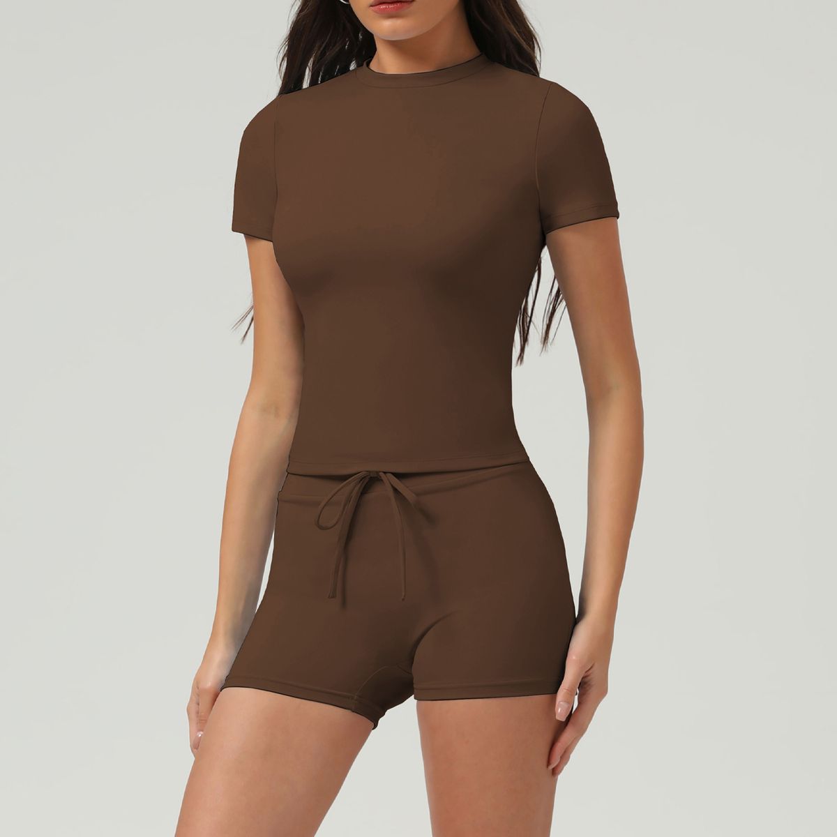 Women's Clothing Yoga Sports Suit Wide Leg Pants Slim Suspenders Leisure Yoga Fitness Suit_ecoleips.com