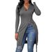 Aria Basics Aria Basics 2026 Autumn/Winter Independent Station European And American Foreign Trade Women's V-neck Long-sleeve_ecoleips.com
