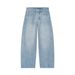 Women's Classic High Waist Relaxed Straight Jeans - Vintage Denim Pants With Button Details, Comfortable & Stylish (Blue, Light Blue, Dark Blue)_ecoleips.com