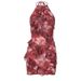 K24DS201 European And American Women's Fashion Summer New Colorful Printed Sleeveless Halter Tie Backless Sexy Dress_ecoleips.com