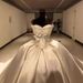 Wedding Dress For Bride – Slimming Strapless Ball Gown With Long Train, Princess Sleeves & Lace Detailing, Elegant A-Line Bridal Gown For Church_ecoleips.com