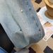 Women's Clothing Diamond Star Pendant Design High Waist Spring Washed Jeans For Women Loose Slim All Match Straight Pants_ecoleips.com