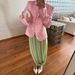 Women's Clothing Elegant Tulip Ruffled Draped Slit Midi Skirt For Women Spring/Summer Street Style Fashion_ecoleips.com