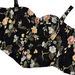 Aria Basics Aria Basics New Retro Print Lace-Up Fishbone Bra Floral Niche Strapless Slimming Padded Vest_ecoleips.com