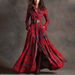 2026 Spring New European And American Cross-Border Women's Fashion Casual Elegant Commuter Printed Turn-Down Collar Slim_ecoleips.com