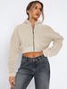 Women's Long-Sleeve Streetwear Dress – Trendy Patchwork Sweatshirt Dress (Black/Gray/Apricot, S-4XL)_ecoleips.com