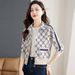 Stand Collar Sweatshirt For Women, Spring And Thin Style, 2025 New Autumn Women's Fashion, Petite Top, Long Sleeve Short_ecoleips.com