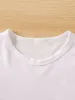 Girls Funny Climb Cute Cat Design Print T-shirt Short Sleeve Crew Neck Casual All Season Women's Clothing Top Tee_ecoleips.com