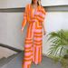Women's Clothing Bat Sleeve Suit Irregular Short Sleeve Waist Wide Leg Pants Trousers Two Piece Suit_ecoleips.com