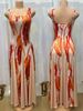 Women's Clothing Women's Slim Waist Long Dress Style Full Skirt Sleeveless Dress For Formal & Casual For Women_ecoleips.com