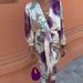 Elegant Women's Two Piece Set V-Neck Long Sleeve Midi Dress Side Slit For Special Occasions_ecoleips.com