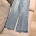Women's Clothing Summer New High Waist Loose Slim Hot Diamond Heavy Straight Pants_ecoleips.com