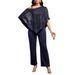 Women's Clothing Solid Color Shawl Sleeve Sequins Sling Elegant Slim Jumpsuit_ecoleips.com