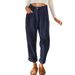 Suitable For All Seasons 2024 Autumn New Women's High Waist Casual Solid Color Corduroy Loose Straight Long Pants For Women_ecoleips.com