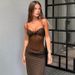European And American Niche Sexy 2025 Spring And Summer Trend Pure Color Elegant Temperament Tube Top Twist Dress Long Dress_ecoleips.com