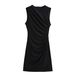 Women's Clothing DIY Women's Classic Fashion Pleated Short Dress Style For Formal & Casual For Women Stylish_ecoleips.com