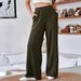 Women's High-Waisted Wide Leg Pants Autumn/Winter plus Size Elastic Waist Loose Fit European American Style Commuter Trousers_ecoleips.com