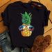 Popular Casual Fashion Spring-summer Colorful Fruit Pattern Short-sleeve Women's T-shirt For Summer_ecoleips.com
