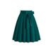 Women's Retro Hepburn Pocket Bow Skirts European American Style Belts Cross Border E Commerce Top Selling Item Amazon Clothing_ecoleips.com