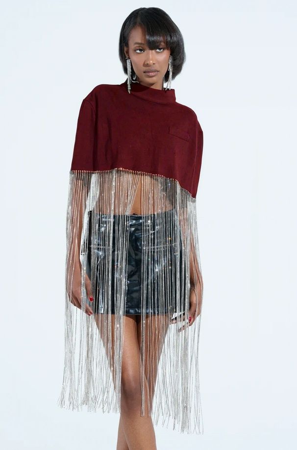 Women's Clothing Women's Casual Fashion Party Coat Zipper Tassel Loose Top Style Autumn/Winter Long Sleeve For Formal & Casual_ecoleips.com