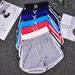 Women's Clothing Summer Casual Solid Color Three Quarter Pants Fashion Women's Wear Horizontal Bar Beach Pants Candy Color Hot Pants_ecoleips.com