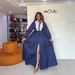 Spring New Retro Striped Long Sleeve Shirt Collar Patchwork Full Skirt Dress For Women Style_ecoleips.com