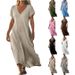 Spring/Summer Women's Cotton Linen Dress High-End Elegance New Style For Women_ecoleips.com