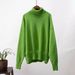 Cross-border Solid Color Turtleneck Sweater 2026 European And American Autumn/winter Knitwear Ins Pullover For_ecoleips.com