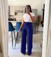 K Women's High Waisted Hanging Straight Leg Wide Leg Casual Pants For All Seasons_ecoleips.com