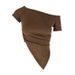 AC665 Pure Desire Off-Shoulder Slim-Fit Women's Base Shirt With Irregular Hem Long-Sleeve T-Shirt Top_ecoleips.com
