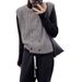 Autumn And Winter High-End Sweater, Vest, Cardigan, Women's Autumn And Winter French Knitted Vest, Sleeveless Vest, Thic_ecoleips.com