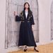 Entu 3001 Muslim Robe New Fashion Cardigan Embroidered Dress_ecoleips.com